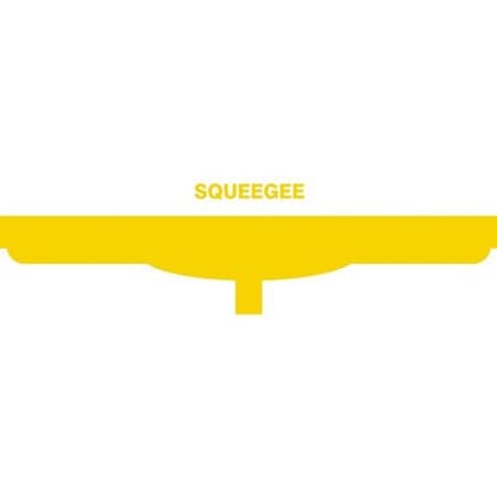 Accuform TOOL SHADOWS SQUEEGEE HEADS COLOR PVR338YL PVR338YL